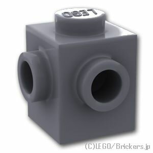 쥴 ѡ ֥å 1 x 1 - 2̥å  [ Dark Bluish Gray / 졼 ] | LEGOʤ...