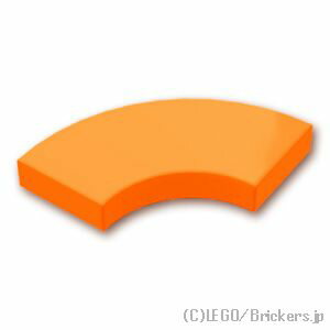 レゴ パーツ ラウンド コーナー タイル 2 x 2 - マカロニ [ Orange / オレンジ ] | LEGO純正品の バラ 売り