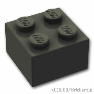 レゴ パーツ ブロック 2 x 2 [ Black / ブラック ] | LEGO純正品の バラ 売り