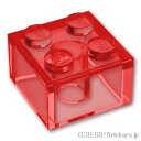 レゴ パーツ ブロック 2 x 2 Tr,Red / トランスレッド LEGO純正品の バラ 売り