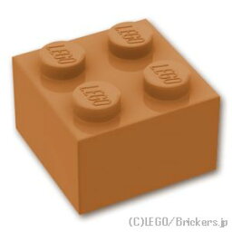 レゴ パーツ ブロック 2 x 2 [ Md,Nougat / ミディアムヌガー ] | LEGO純正品の バラ 売り