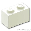 レゴ パーツ ブロック 1 x 2 [White/ホワイト] | LEGO純正品の バラ 売り