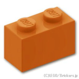 レゴ パーツ ブロック 1 x 2 [ Dark Orange / ダークオレンジ ] | LEGO純正品の バラ 売り