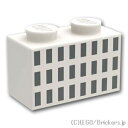 レゴ パーツ ブロック 1 x 2 - 24個の長方形 [ White / ホワイト ] | LEGO純正品の バラ 売り