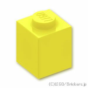 レゴ パーツ ブロック 1 x 1 [ Bt,Lt Yell