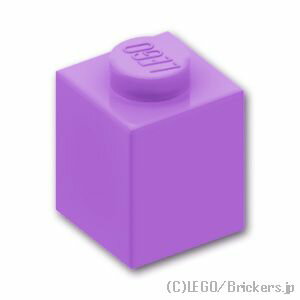 レゴ パーツ ブロック 1 x 1 [ Md,Lavender / ミディアムラベンダー ] | LEGO純正品の バラ 売り