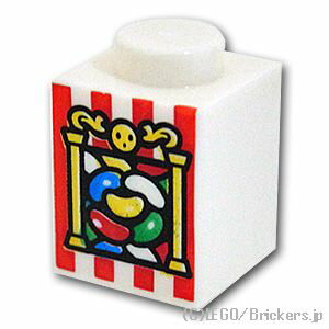 レゴ パーツ ブロック 1 x 1 - バーティ・ボッツの百味ビーンズ [ White / ホワイト ] | LEGO純正品の バラ 売り