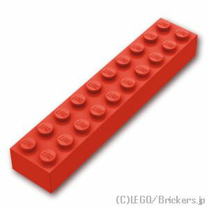 レゴ パーツ ブロック 2 x 10 [ Red / レッド ] | LEGO純正品の バラ 売り