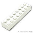 レゴ 基本 パーツ ブロック 2 x 8 [White/ホワイト] | LEGO純正品の バラ 売り