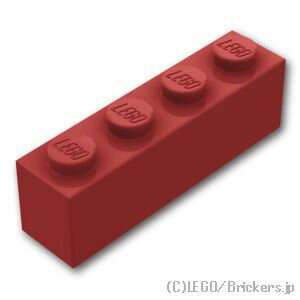 ●レゴ パーツ - ブロック ●商品名：ブロック 1 x 4 ●色：[Dark Red / ダークレッド] ●エレメント ID：4167302/6052777/6097586 ●デザイン ID：3010