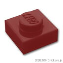 レゴ パーツ プレート 1 x 1 Dark Red / ダークレッド LEGO純正品の バラ 売り