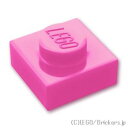 レゴ パーツ プレート 1 x 1 [ Dark Pink / ダークピンク ] | LEGO純正品の バラ 売り