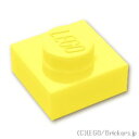 レゴ パーツ プレート 1 x 1 [ Bt,Lt Yellow / ブライトライトイエロー ] | LEGO純正品の バラ 売り