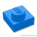 レゴ パーツ プレート 1 x 1 [ Dark Azure / ダークアズール ] | LEGO純正品の バラ 売り