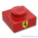 レゴ パーツ プレート 1 x 1 - フェラーリ エンブレム [ Red / レッド ] | LE ...