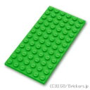 レゴ パーツ プレート 6 x 12 Bt,Green / ブライトグリーン LEGO純正品の バラ 売り