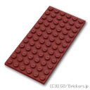 レゴ パーツ プレート 6 x 12 [ Dark Red / ダークレッド ] | LEGO純正品の バラ 売り