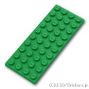 レゴ パーツ プレート 4 x 10 [ Green / グリーン ] | LEGO純正品の バラ 売り