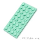 レゴ パーツ プレート 4 x 8 [ Light Aqua / ライトアクア ] | LEGO純正品の バラ 売り