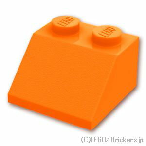 レゴ パーツ スロープ 45°- 2 x 2 [ Orange / オレンジ ] | LEGO純正品の バラ 売り