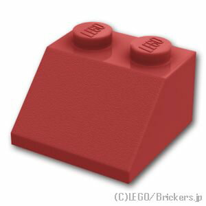 レゴ パーツ スロープ 45°- 2 x 2 [ Dark Red / ダークレッド ] | LEGO純正品の バラ 売り