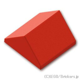 レゴ パーツ スロープ 45°2面 - 2 x 4 [ Red / レッド ] | LEGO純正品の バラ 売り