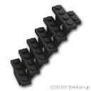 レゴ パーツ 階段 7 x 4 x 6 [ Black / ブラック ] | LEGO純正品の バラ 売り