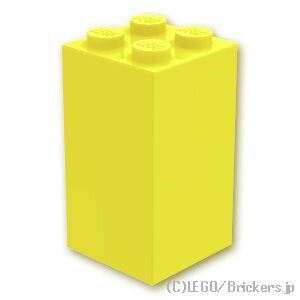 ●レゴ パーツ - ブロック ●商品名：ブロック 2 x 2 x 3 ●色：[Bt,Lt Yellow / ブライトライトイエロー] ●エレメント ID：6109695 ●デザイン ID：30145