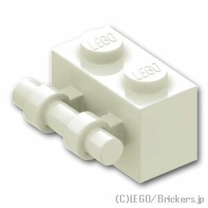 レゴ パーツ ブロック 1 x 2 - ハンドル [ White / ホワイト ] | LEGO純正品の バラ 売り