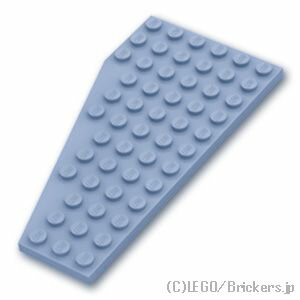 レゴ パーツ ウェッジプレート 6 x 12 右 [ Sand Blue / サンドブルー ] | LEGO純正品の バラ 売り