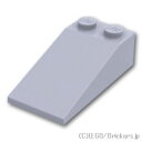 レゴ パーツ スロープ 18°- 4 x 2 [ Light Bluish Gray / グレー ]  LEGO純正品の バラ 売り