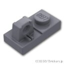 レゴ パーツ ヒンジ 1 x 2 - トップロック [ Dark Bluish Gray / ダークグレー ] | LEGO純正品の バラ 売り