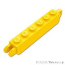 レゴ パーツ ヒンジ ブロック 1 x 6 - 垂直ロック / 垂直キャッチ [ Yellow / イエロー ] | LEGO純正品の バラ 売り 1