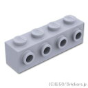 レゴ パーツ ブロック 1 x 4 - 1面スタッド Light Bluish Gray / グレー LEGO純正品の バラ 売り