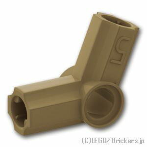 レゴ パーツ テクニック 軸/ピン アングル コネクター ＃5 - 112.5° [ Dark Tan / ダークタン ] | LEGO純正品の バラ 売り