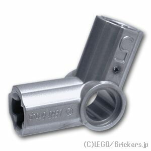 レゴ パーツ テクニック 軸/ピン アングル コネクター ＃5 - 112.5° [ Flat Silver / フラットシルバー ] | LEGO純正品の バラ 売り