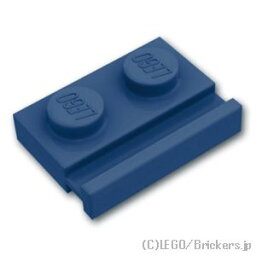 レゴ パーツ プレート 1 x 2 - ドアレール [ Dark Blue / ダークブルー ] | LEGO純正品の バラ 売り