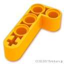 レゴ パーツ テクニック リフトアーム 2 x 4 - L字 [ Bt,Lt Orange / ブライトライトオレンジ ] | LEGO純正品の バラ 売り