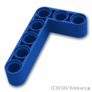 レゴ パーツ テクニック リフトアーム 3 x 5 - L字 [ Blue / ブルー ] | LEGO純正品の バラ 売り