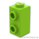 レゴ パーツ ブロック 1 x 1 x 1 2/3 - 1面スタッド [ Lime / ライム ] | LEGO純正品の バラ 売り