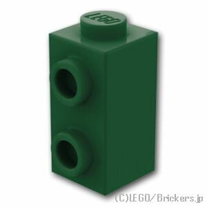 ●レゴ パーツ - ブロック-スタッド ●商品名：ブロック 1 x 1 x 1 2/3 - 1面スタッド ●色：[Dark Green / ダークグリーン] ●エレメント ID：6252591 ●デザイン ID：32952