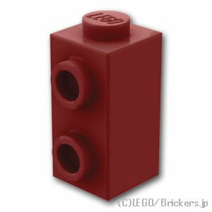 レゴ パーツ ブロック 1 x 1 x 1 2/3 - 1面スタッド [ Dark Red / ダークレッド ]  LEGO純正品の バラ 売り