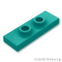 レゴ パーツ タイル 1 x 3 - センター2スタッド [ Dark Turquoise / ダークターコイズ ] | LEGO純正品の バラ 売り