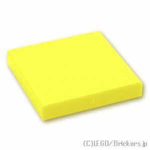 レゴ パーツ タイル 2 x 2 [ Bt,Lt Yellow 
