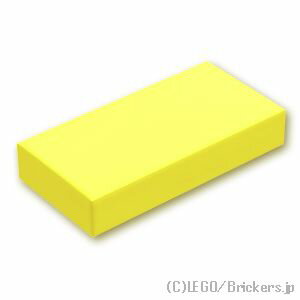 レゴ パーツ タイル 1 x 2 [ Bt,Lt Yellow 