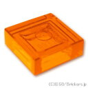 レゴ パーツ タイル 1 x 1 [ Tr,Orange / トランスオレンジ ] | LEGO純正品の バラ 売り