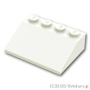 レゴ パーツ スロープ ブロック 3 x 4/33° [ White / ホワイト ] | LEGO純正品の バラ 売り