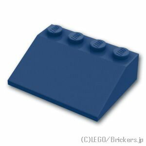 レゴ パーツ スロープ 33°- 3 x 4 Dark Blue / ダークブルー LEGO純正品の バラ 売り