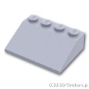 レゴ パーツ スロープ ブロック 3 x 4/33° [ Light Bluish Gray / グレー ] | LEGO純正品の バラ 売り