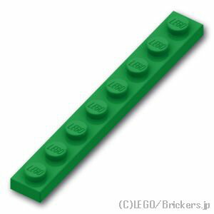 쥴 ѡ ץ졼 1 x 8 [ Green / ꡼ ] | LEGOʤ Х 